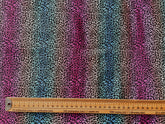 Tissu en coton imprimé numérique Little Johnny Rainbow Leopard, multicolore